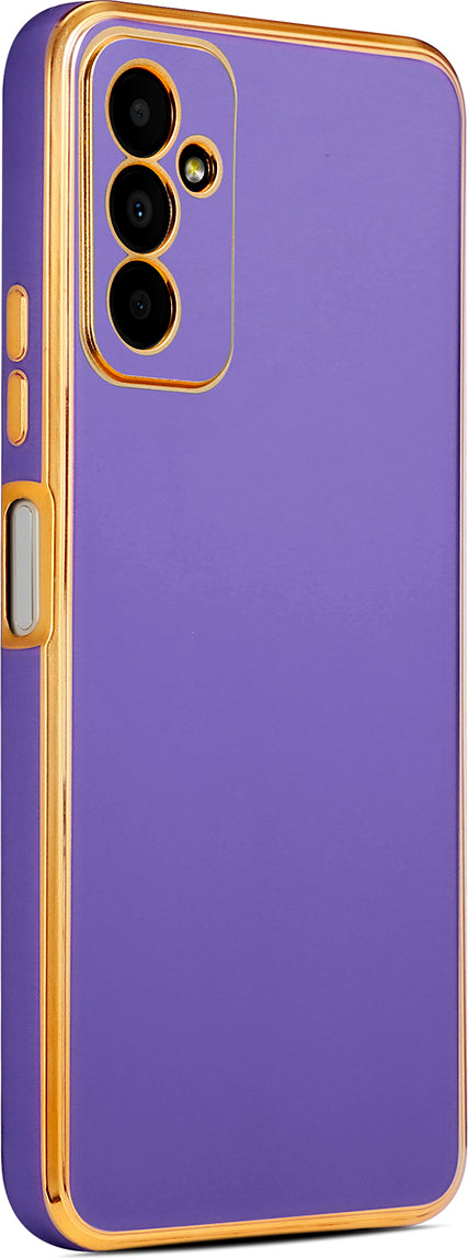 Galaxy M13 Kılıf Mnc Bark Kapak-Derin Mor