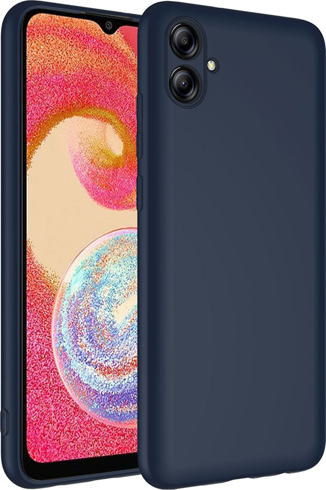 Galaxy A04E Kılıf Mnc Mara Laaakan Kapak-Lacivert