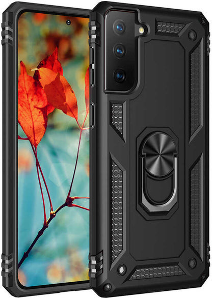 Galaxy S21 Plus Kılıf Mnc Vega Kapak-Siyah