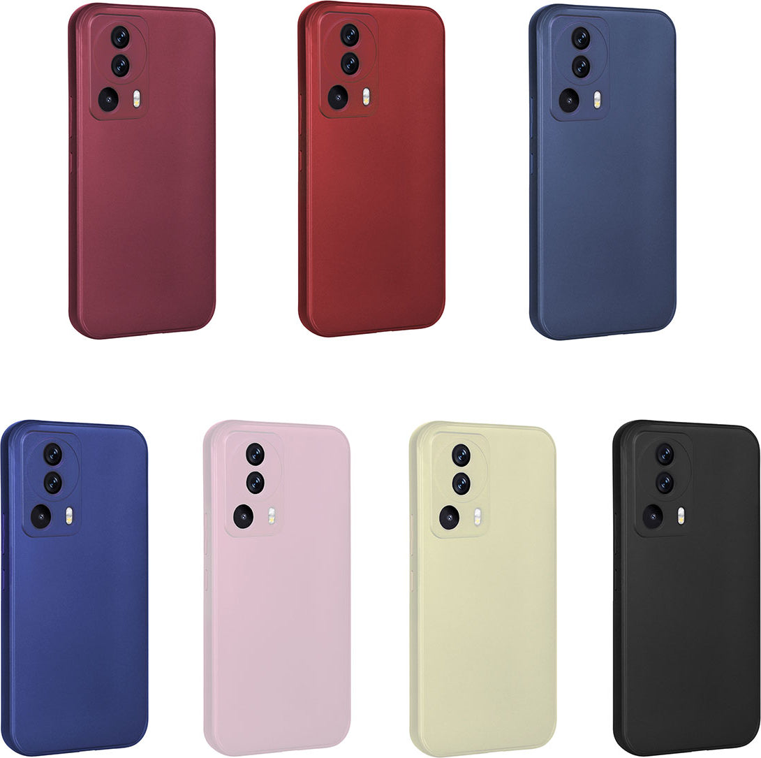 Xiaomi Mi 13 Lite Kılıf Mnc Premier Silikon Kapak-Siyah