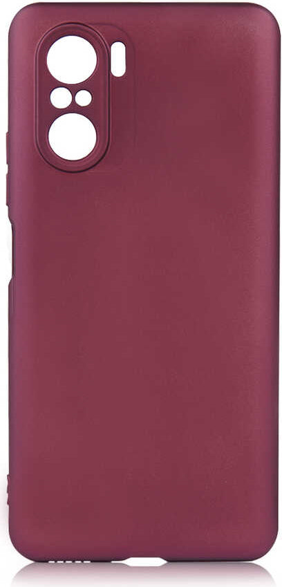 Xiaomi Poco F3 Kılıf Mnc Premier Silikon Kapak-Mürdüm