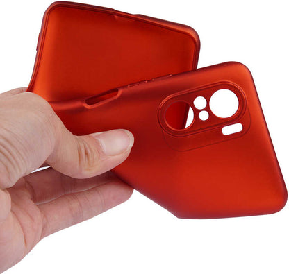 Xiaomi Poco F3 Kılıf Mnc Premier Silikon Kapak-Mürdüm