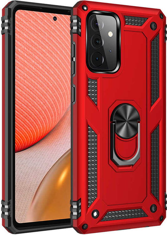 Galaxy A52 Kılıf Mnc Vega Kapak-Kırmızı