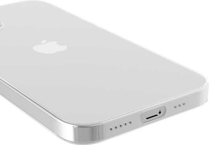 iPhone 12 Kılıf Mnc Blok Kapak-Renksiz