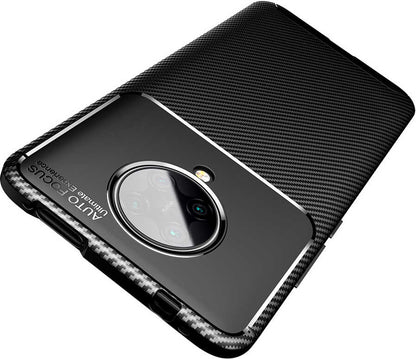Xiaomi Redmi K30 Pro Kılıf Mnc Negro Silikon Kapak-Kahverengi