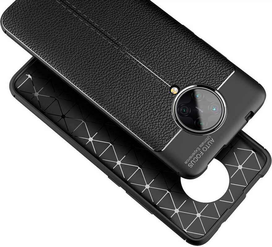 Xiaomi Poco F2 Pro Kılıf Mnc Niss Silikon Kapak-Lacivert