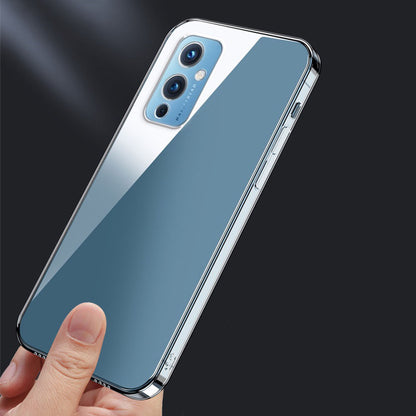 One Plus 9 Kılıf Mnc Süper Silikon Kapak-Renksiz