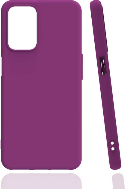 Oppo A54 4g Kılıf Mnc Biye Silikon-Mor