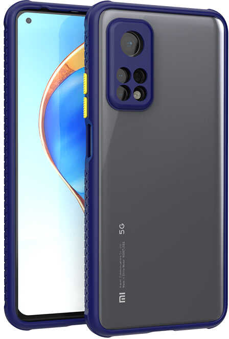 Xiaomi Mi 10T Pro 5g Kılıf mnc Kaff Kapak-Lacivert