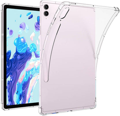 Galaxy Tab S8 Ultra Kılıf  Uyumlu Mnc Tablet Nitro Anti Shock Silikon Kapak-Renksiz