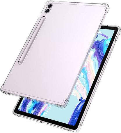 Galaxy Tab S8 Ultra Kılıf  Uyumlu Mnc Tablet Nitro Anti Shock Silikon Kapak-Renksiz