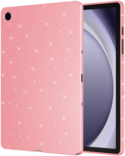 Galaxy Tab S9 Fe Simli Parlak Görünümlü Uyumlu Mnc Tablet Koton Kılıf-Pembe