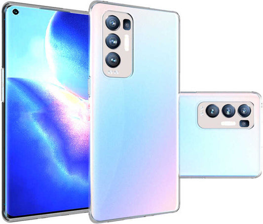Oppo Reno 5 Pro 5g Kılıf Mnc Süper Silikon Kapak-Renksiz
