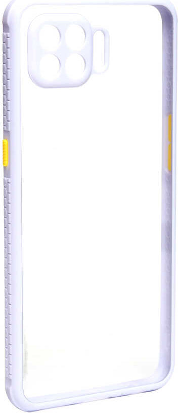 Oppo Reno 4 Lite Kılıf mnc Kaff Kapak-Mor