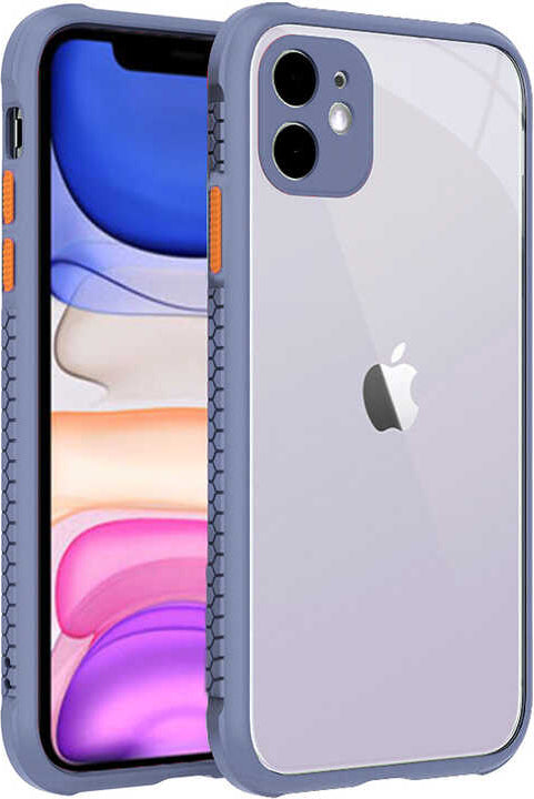 iPhone 11 Kılıf mnc Kaff Kapak-Koyu Mor