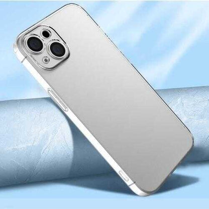 Apple iPhone 13 Kılıf Şeffaf Sert Pc Mnc Vayt Kapak-Renksiz