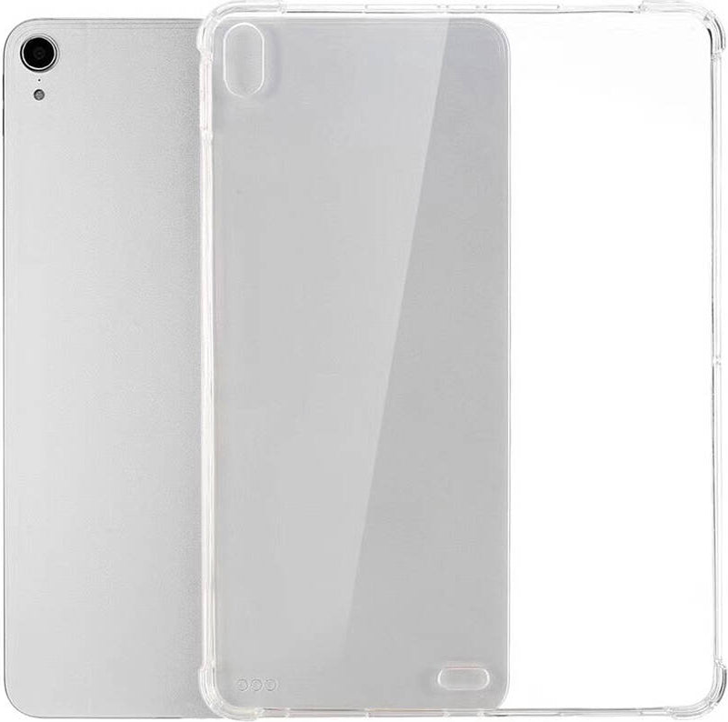 iPad Air 11 2025 M3 Kılıf Mnc Tablet Nitro Anti Shock Silikon Kapak - Şeffaf