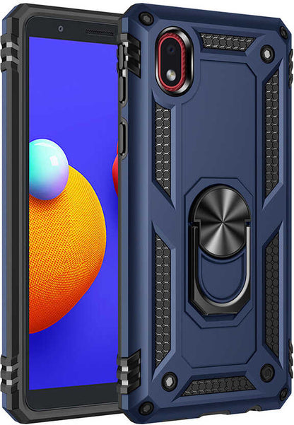 Galaxy A01 Core Kılıf Mnc Vega Kapak-Mavi