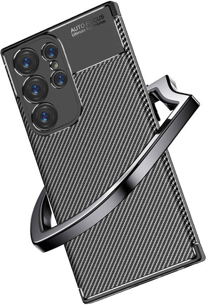 Galaxy S24 Ultra Kılıf Mnc Negro Silikon Kapak-Siyah