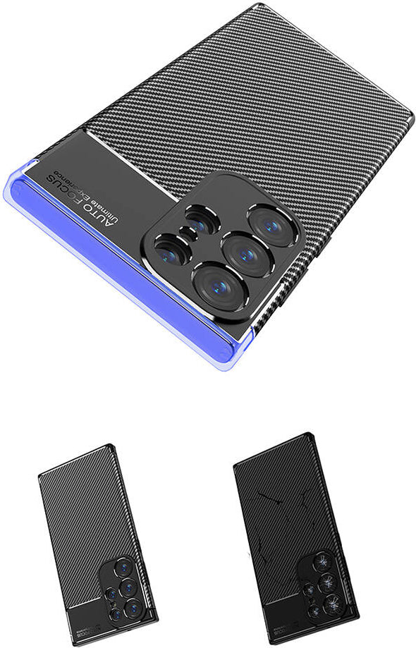 Galaxy S24 Ultra Kılıf Mnc Negro Silikon Kapak-Siyah