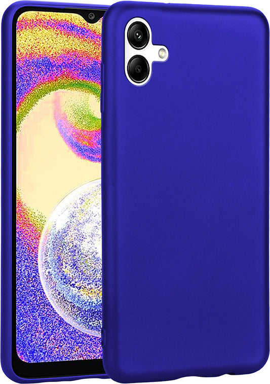 Galaxy A04 Kılıf Mnc Premier Silikon Kapak-Saks Mavi