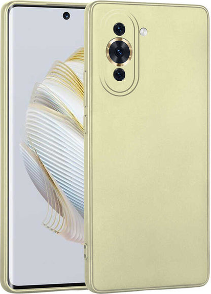 Huawei Nova 10 Kılıf Mnc Premier Silikon Kapak-Gold
