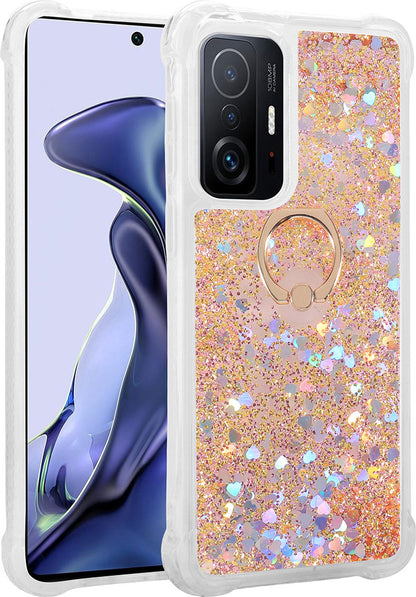 Xiaomi Mi 11T 5g Kılıf Mnc Milce Kapak-Gold