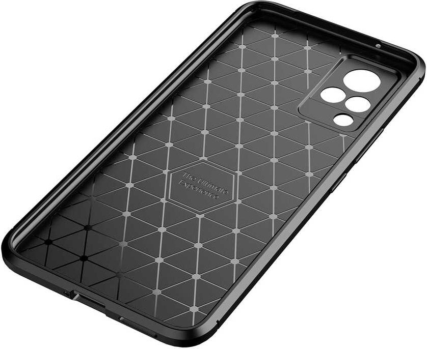 Vivo V21 Kılıf Mnc Negro Silikon Kapak-Siyah