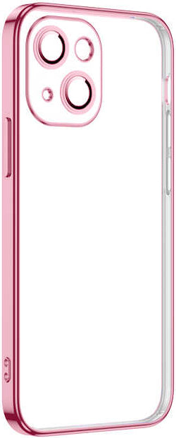 iPhone 13 Mini Kılıf Mnc Krep Kapak-Pembe