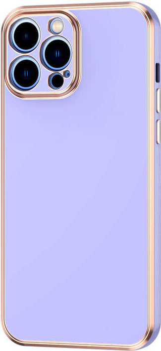 iPhone 12 Pro Max Kılıf Mnc Bark Kapak-Mor
