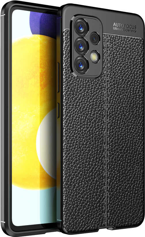 Galaxy A53 5g Kılıf Mnc Niss Silikon Kapak-Siyah
