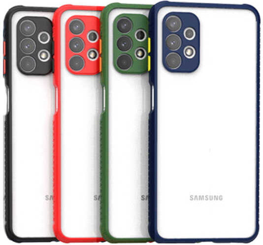 Galaxy A32 4g Kılıf mnc Kaff Kapak-Koyu Yeşil