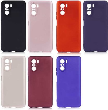 Xiaomi Redmi K40 Kılıf Mnc Premier Silikon Kapak-Siyah