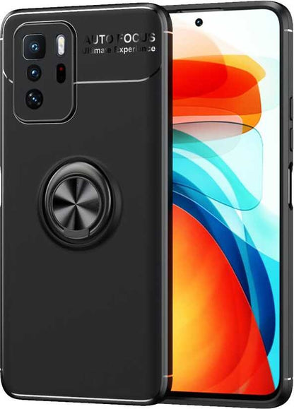 Xiaomi Poco X3 Gt Kılıf Mnc Ravel Silikon Kapak-Siyah