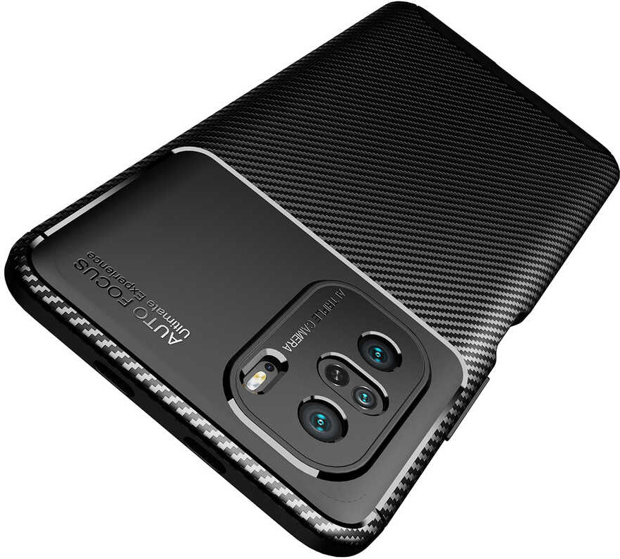 Xiaomi Poco F3 Kılıf Mnc Negro Silikon Kapak-Kahverengi