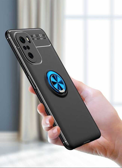 Xiaomi Mi 11i Kılıf Mnc Ravel Silikon Kapak-Siyah