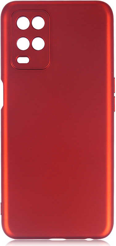 Oppo A54 4g Kılıf Mnc Premier Silikon Kapak-Kırmızı