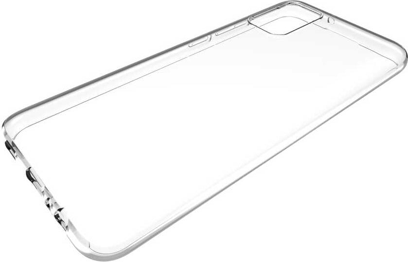 Galaxy A02S Kılıf Mnc Süper Silikon Kapak-Renksiz