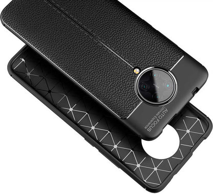 Xiaomi Poco F2 Pro Kılıf Mnc Niss Silikon Kapak-Siyah