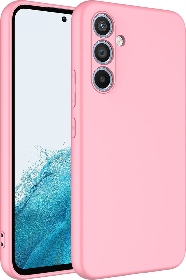 Galaxy A34 Kılıf Mnc Mara Laaakan Kapak-Pembe