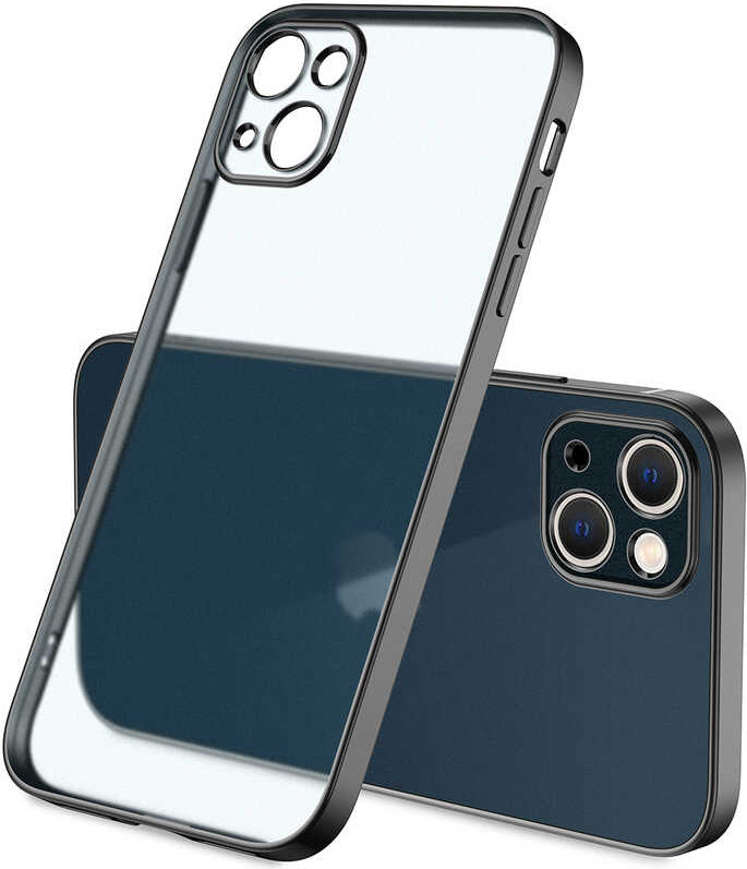 iPhone 13 Kılıf Mnc Mat Gbox Kapak-Siyah