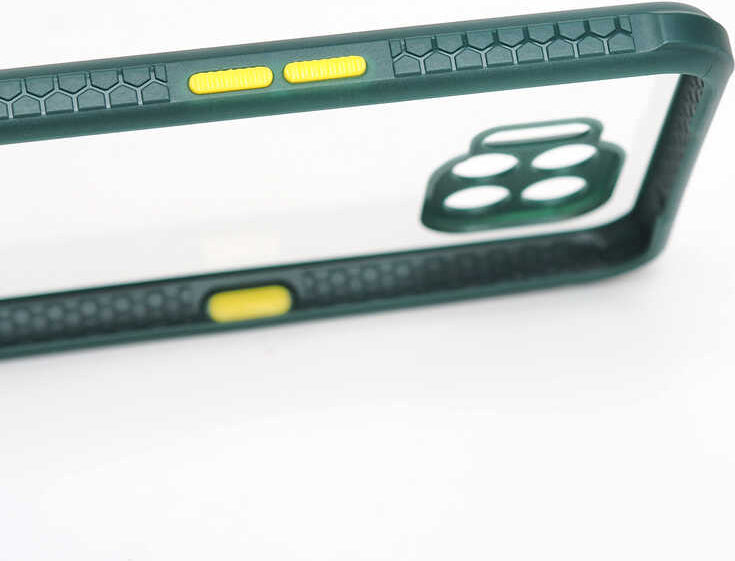 Oppo Reno 4 Lite Kılıf mnc Kaff Kapak-Koyu Yeşil
