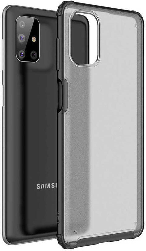 Galaxy M51 Kılıf Mnc Volks Kapak-Siyah