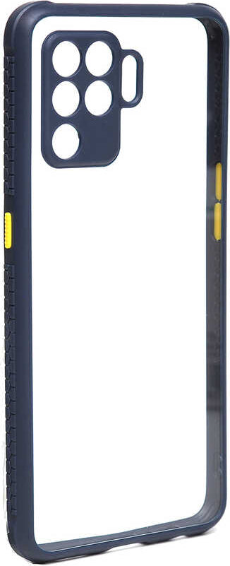 Oppo Reno 5 Lite Kılıf mnc Kaff Kapak-Lacivert