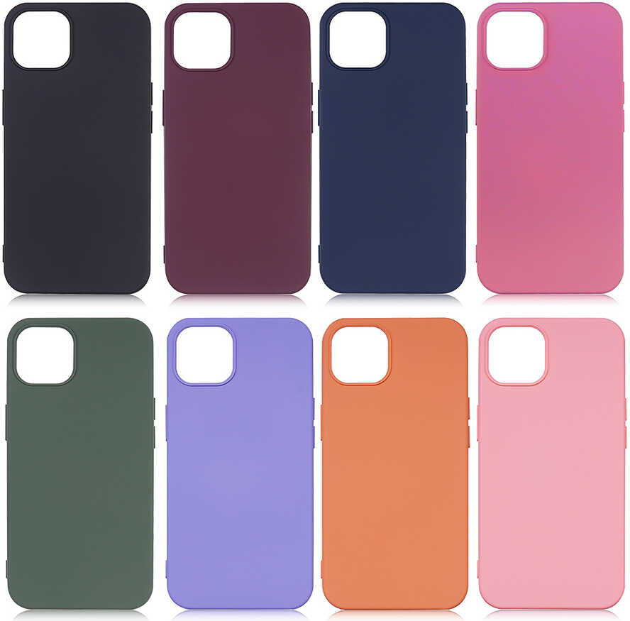 iPhone 13 Kılıf Mnc Lsr Laaakan Kapak-Koyu Yeşil