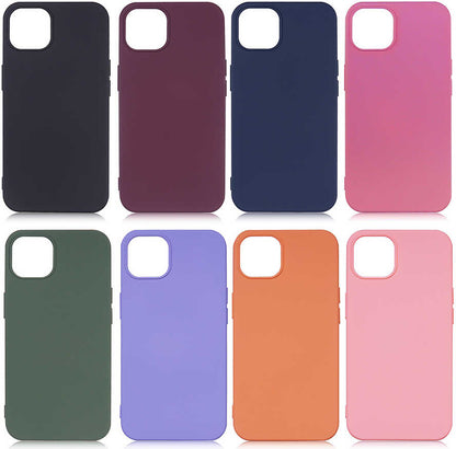iPhone 13 Kılıf Mnc Lsr Laaakan Kapak-Koyu Yeşil