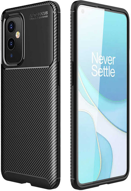One Plus 9 Kılıf Mnc Negro Silikon Kapak-Siyah