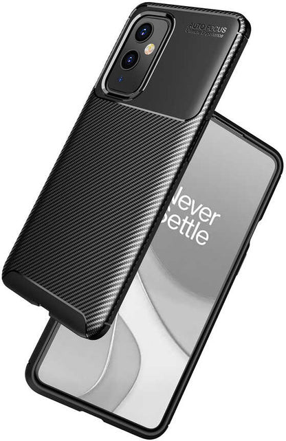 One Plus 9 Kılıf Mnc Negro Silikon Kapak-Siyah