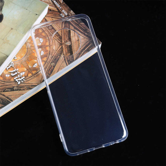Infinix Note 7 Kılıf Mnc Süper Silikon Kapak-Renksiz