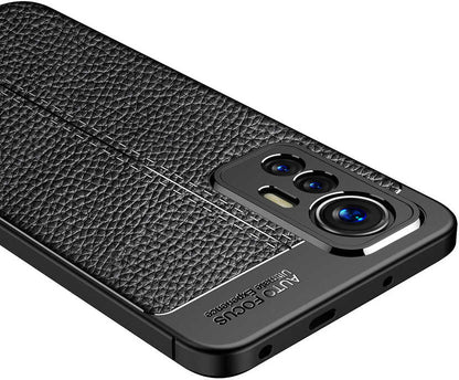 Xiaomi Xiaomi 12 Lite Kılıf Mnc Niss Silikon Kapak-Siyah